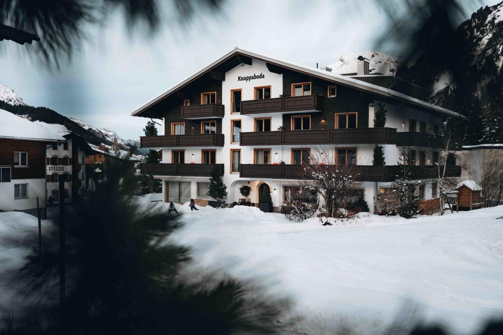 Appart Hotel Knappaboda Lech am Arlberg Exteriör bild